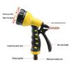 Eight-Function High-Pressure Garden Hose Nozzle