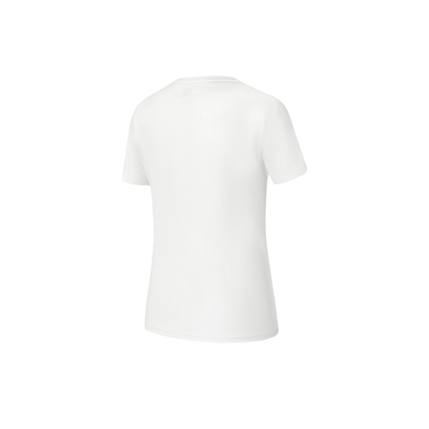 

New FILA Fitness T Shirt Women s Starlight White A11W421115FWT XXL(180/96A)