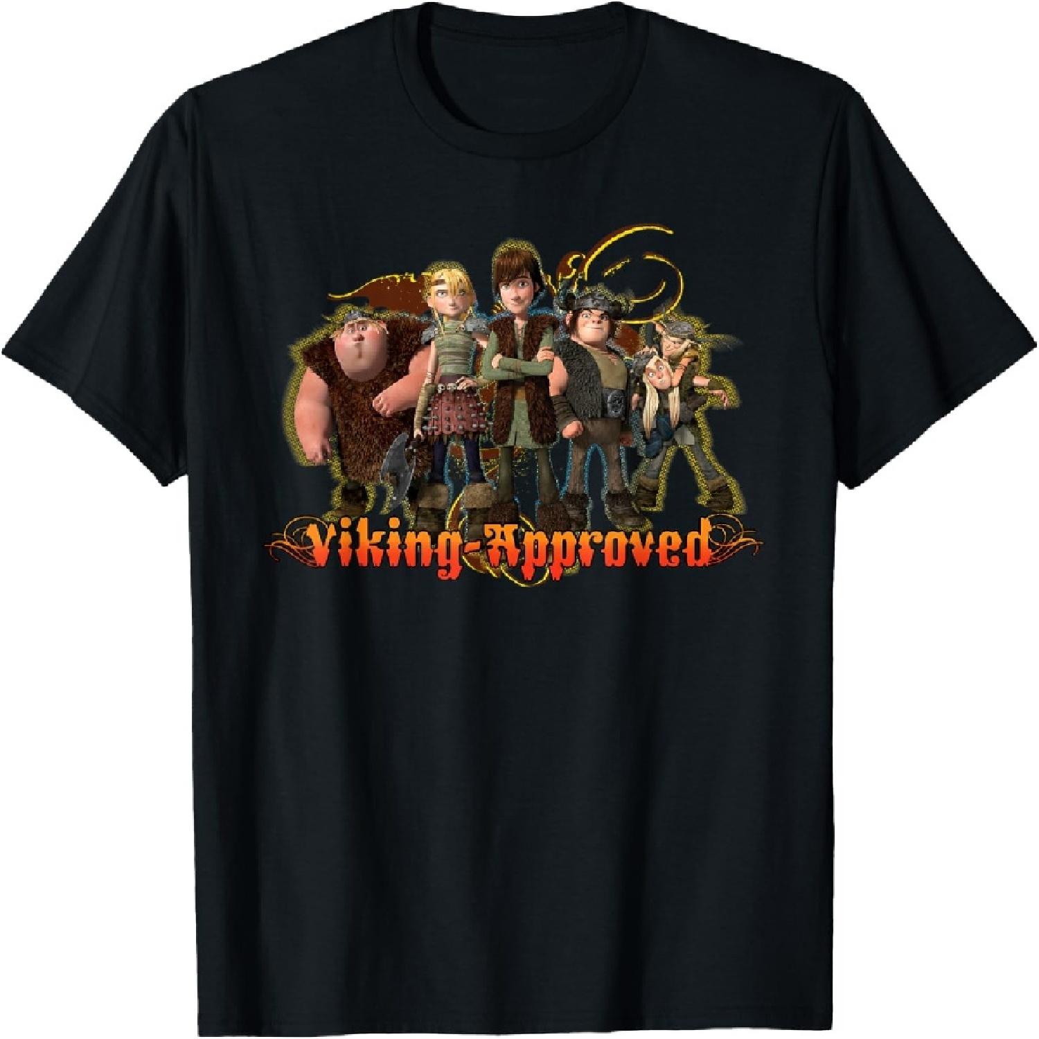 DreamWorks  Dragons_ Viking Approved T-Shirt T-Shirt S