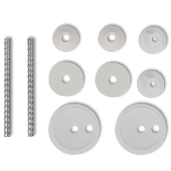 Abatant de WC avec couvercle design porcelaine