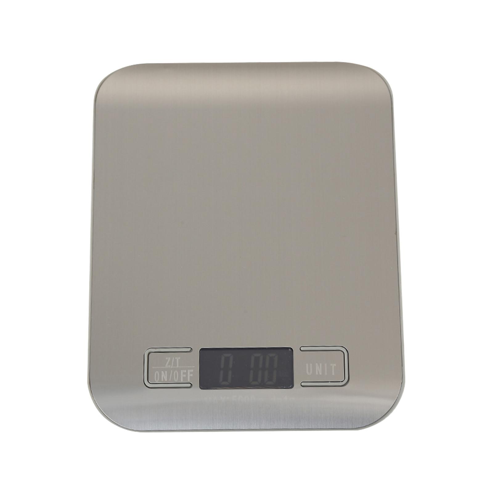 

Пищевые весы, цифровые кухонные весы на 5 кг, граммы и унции для выпечки, приготовления кофе, упаковка для почтовых расходов, 6 единиц с функцией тарирования, дисплей One Size