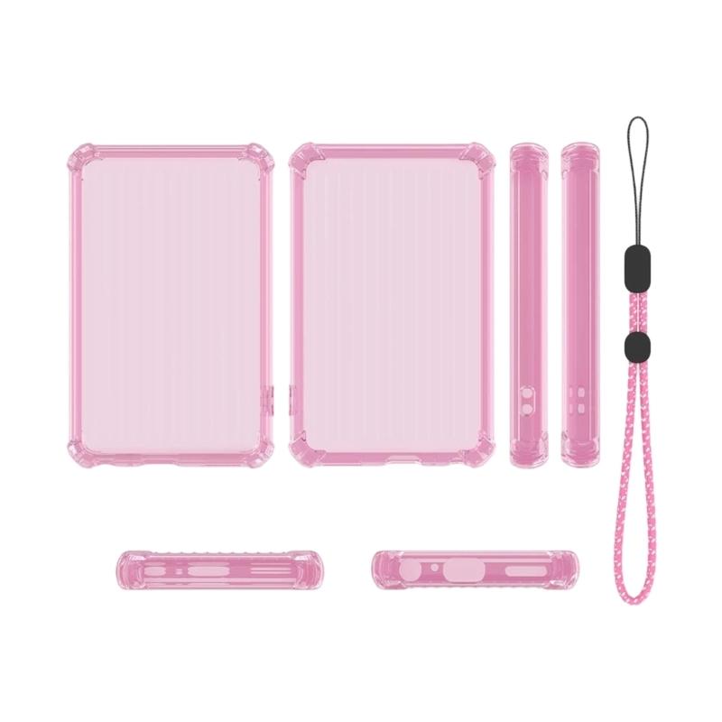 Flexible Cover for Digital Music Player with Headset Port Openings, Corner Guards and Carry Lanyard for for Innioasis Y1 Shell