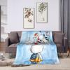 Christmas Diddl Soft Blanket Travel Office Plush Bedding Throws Pattern Couch Chair Flannel Bedspread Sofa Bed Cover