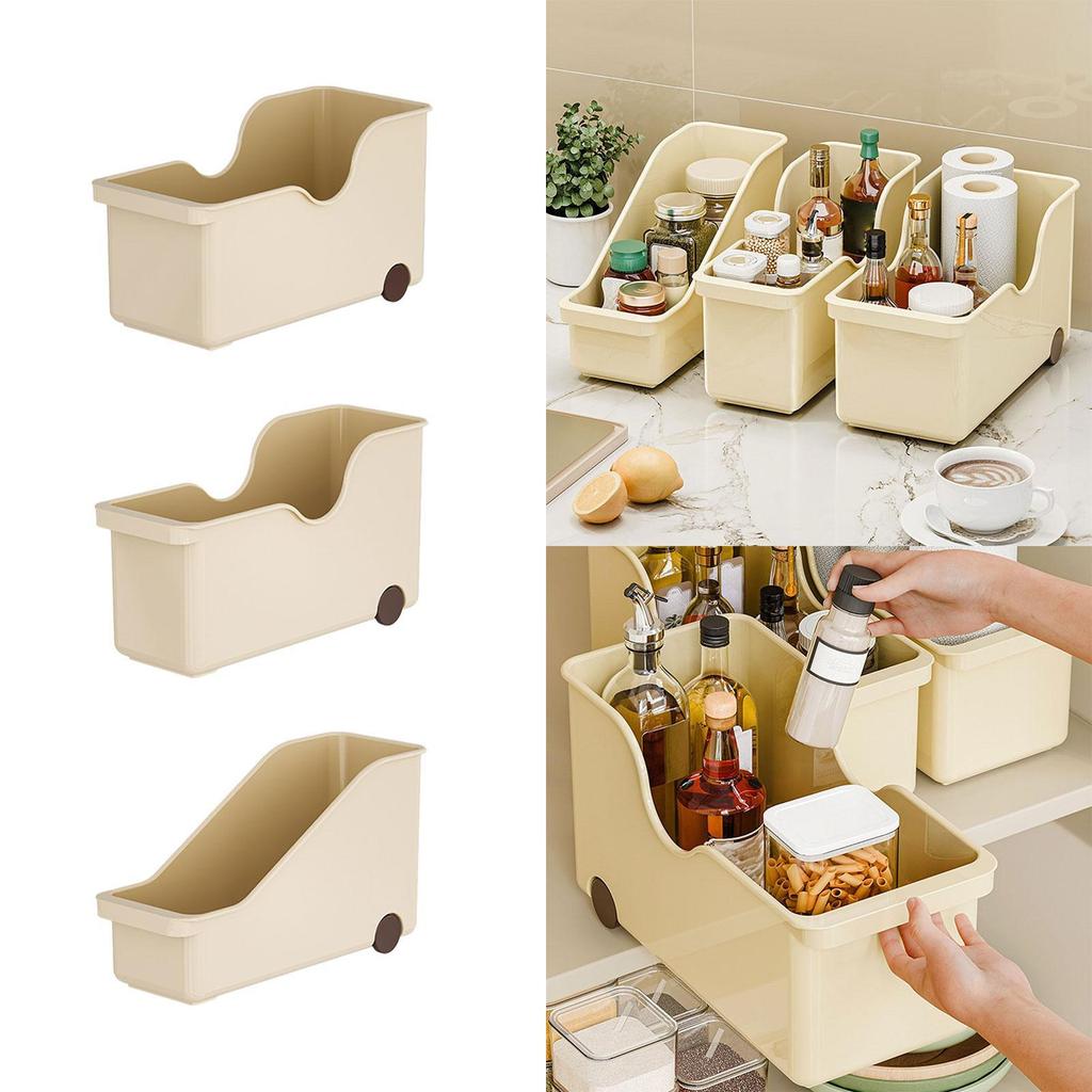 Rolling Storage Box with Wheels Home Sundries Organization for Home Office