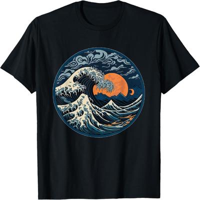 Japanese Wave In the Ukiyo-e Style T-Shirt