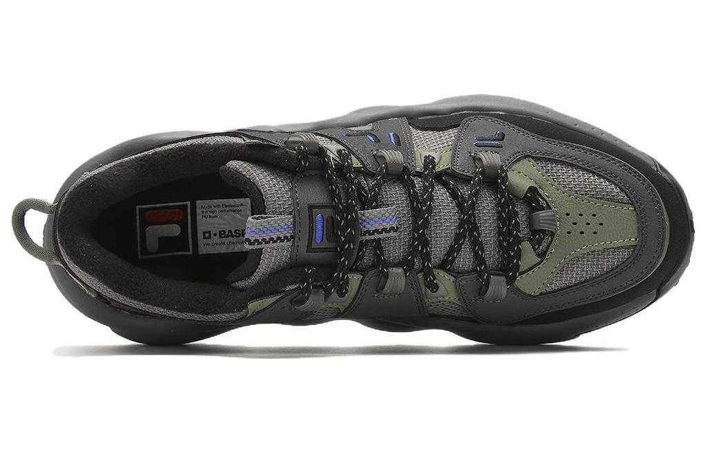 Men's Sneakers FILA Low top Running Shoes Men's Gray