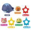 JOYPALETTE Anpanman Play in the Marupuka Anpanman and Kutan W110mm x H90mm x x x D61mm Let's Bath! Set, D140.5mm (Kutan) W56.5mm H49.5mm (Doll)