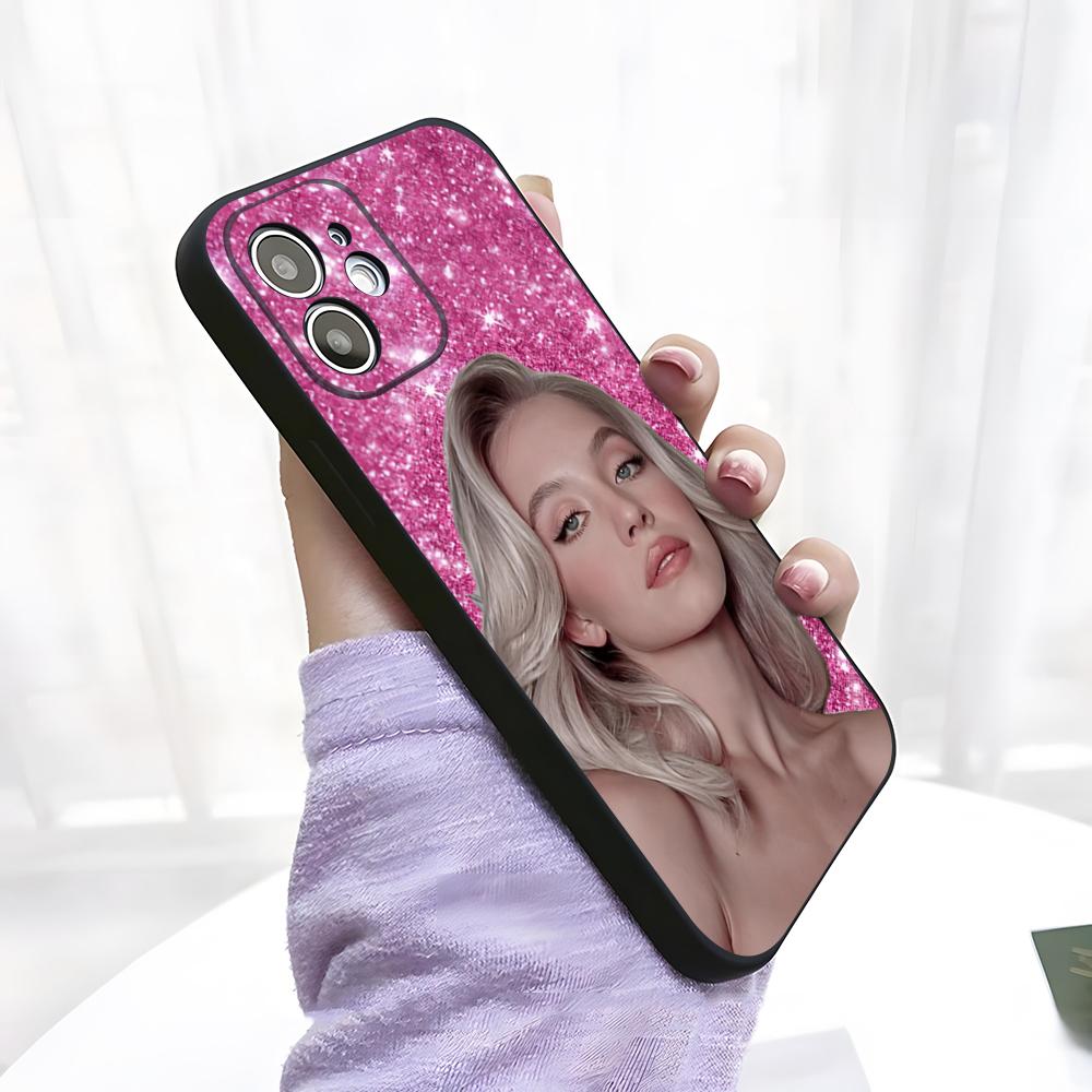 Singer S-Sydney Sweeney Phone Case For IPhone 17 Pro Max 15 Pro 16 14 Plus 12 13 Mini 11 Pro Shockproof Soft Cover