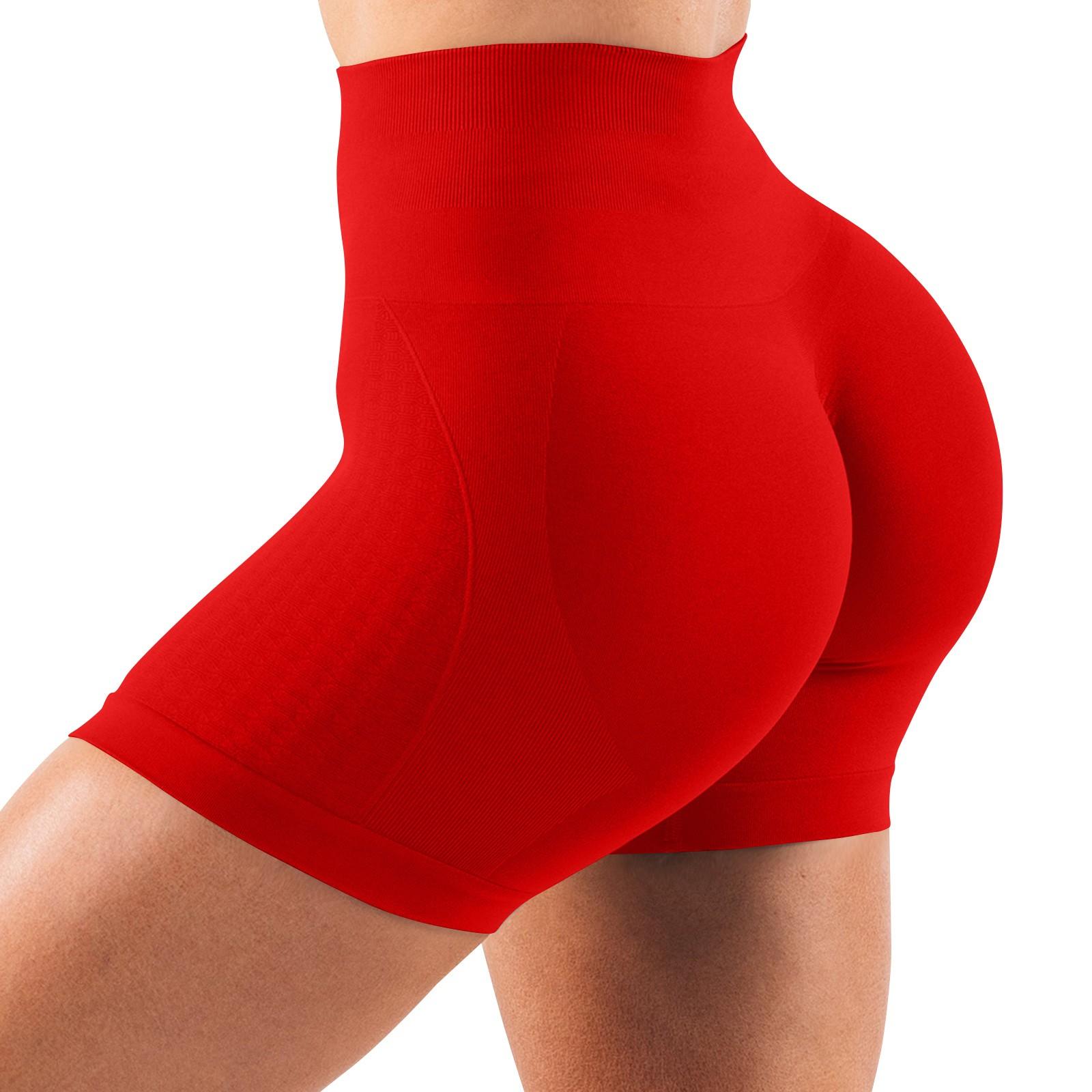 

Женские однотонные штаны для йоги, облегающие брюки с тремя точками для фитнеса L