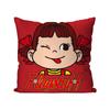 Classic Mascot P-Peko Animation Pillow Case Square Pillow Bedroom Sofa Leisure Comfort Cushion Living Room Home Decoration 40X40