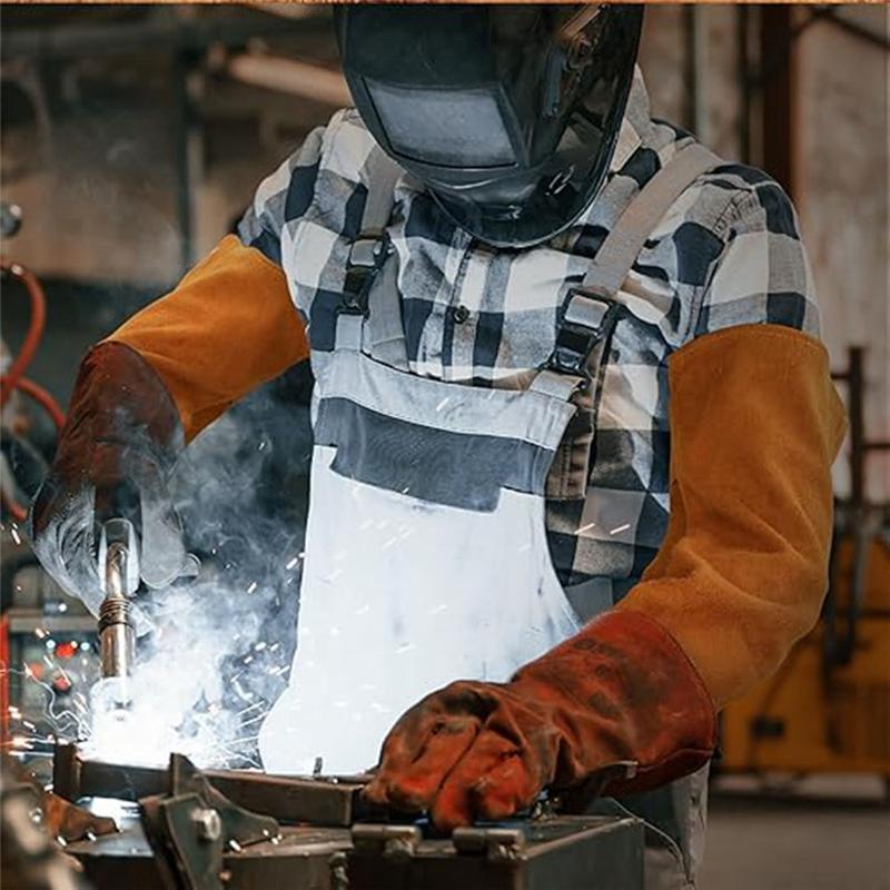 Flame& Heat Resistant Welding Arm Guards, Protective Sleeves For Welders For Men And Women Work