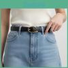 Genuine Leather Skinny Belt For Women With Alloy Pin Closure Suitable For Daily Use