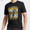Most Popular Writer Dog Mom Funny Dad Owner Lover Active T Shirt Vintage Versatile Stylish Top For Everyday Wear