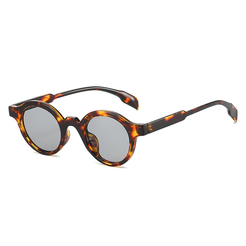  Retro Small Round Women Sunglasses Fashion Gradient Shades UV400 Punk Men Yellow Green Sun Glasses