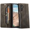 For Samsung Galaxy A25 5G (Global) (161.0 x 76.5 x 8.3mm) Wallet Case AUTSPACE A01 Leather Stand Cover with RFID Blocking Card Holder