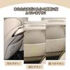 Misoso Toyota New Alphard 40 Series Vellfire Kick Guard Rear Seat Seat Back Cover Rear Seat Kick Guard Protector Protective Mat ALPHARD VELLFIRE 40