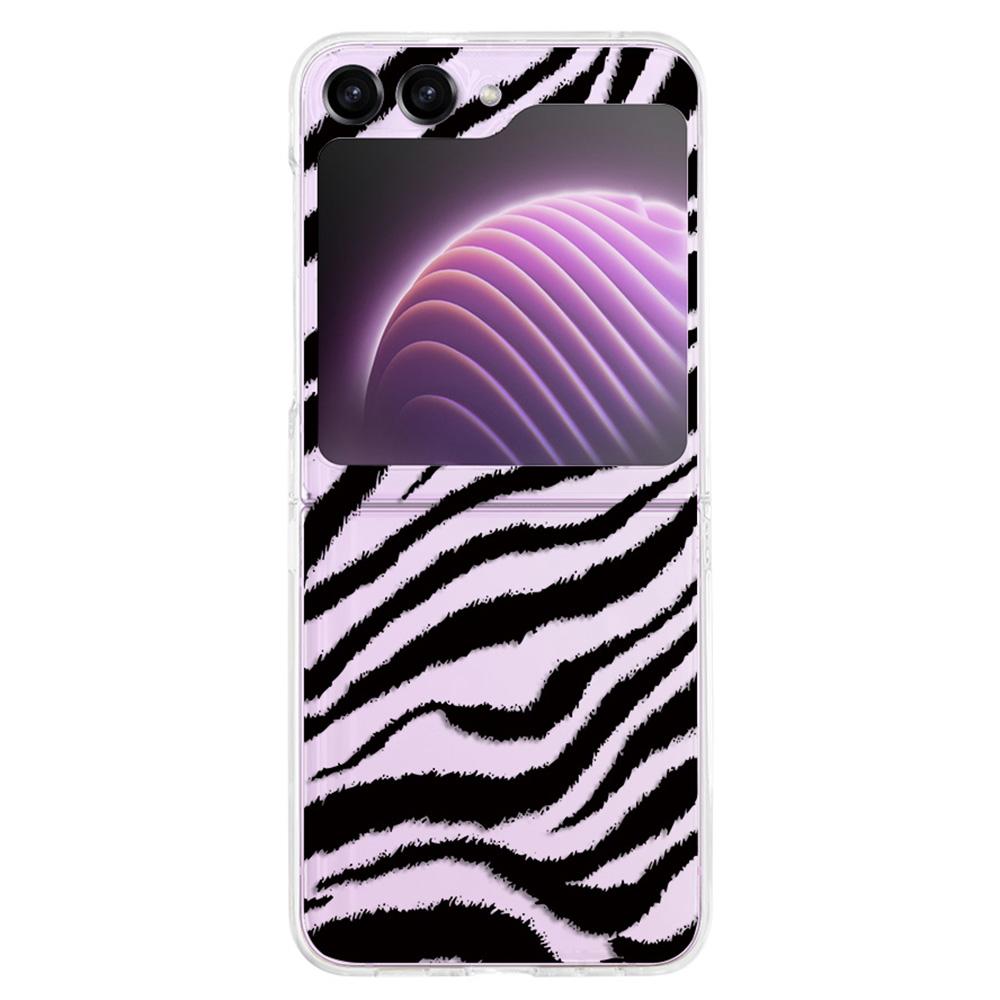 

Hard PC Phone Case for Samsung Galaxy Z Flip5 5G,Pattern Printing Protective Phone Cover Z91
