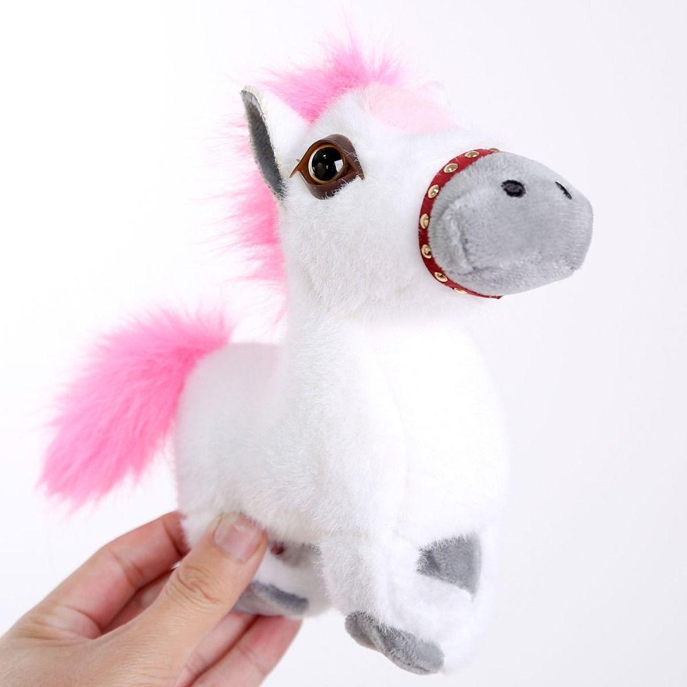Wrist Style Plush Doll Slap Bracelet Cute Doll Simulated Horse Doll Birthday Gift