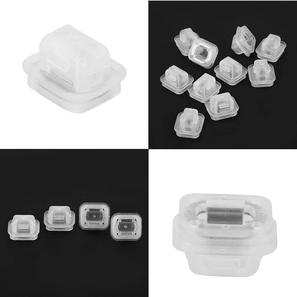 KIMISS 10pcs Plastic Car Door Trim Grommet, Door Insert Trim Strip Grommet Clip Card Inlay E46 E90 E91
