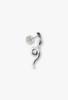 Anna Sui Silver 925 Snake Motif Earrings SAUA0235 AM