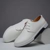 Men's Comfortable and Breathable Casual Board Shoes, Single Shoes, Leather Shoes