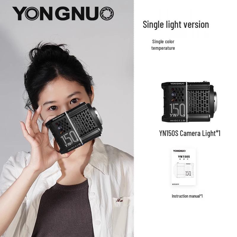 Yongnuo YN150 Series 150W Portable RGB COB Photography Light with Adjustable Color Temperature