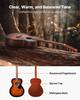 40 Zoll Dreadnought Akustikgitarre Anfänger-Bundle Gigbag Erwachsener Sunburst