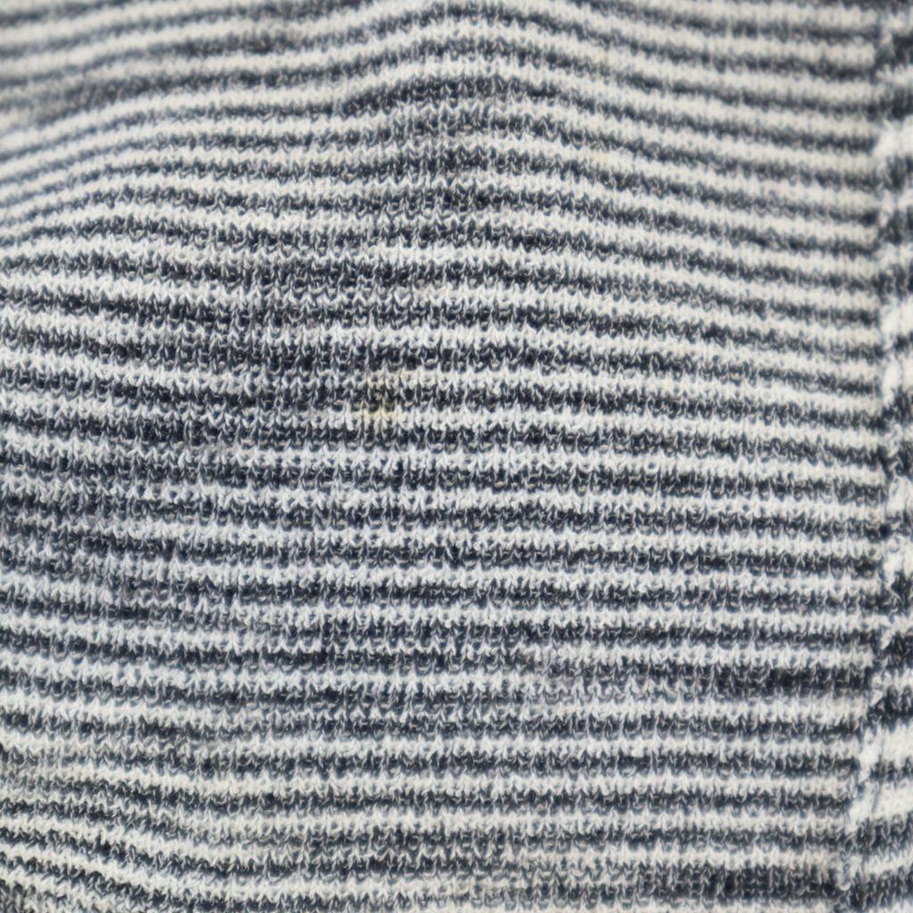 Missoni Made In Italy Border Pattern Long Sleeve V Neck Knit Cardigan 44 Women Used