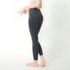 Coralian Essential Cropped-Length Leggings Charcoal Gray