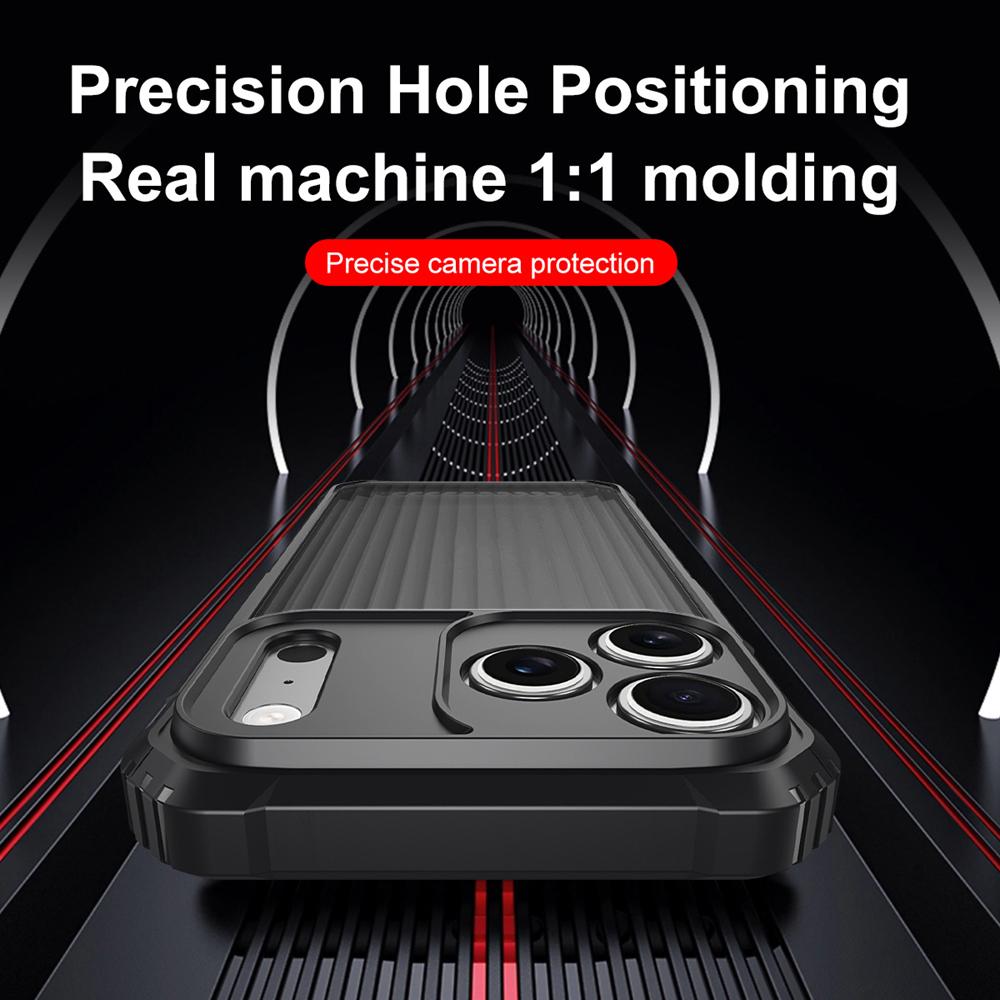 KEYSION Heavy Duty Shockproof Phone Case for iPhone 17 Pro Max 17 Air Translucent Matte Back Cover for iPhone 14 15 16 Pro Max