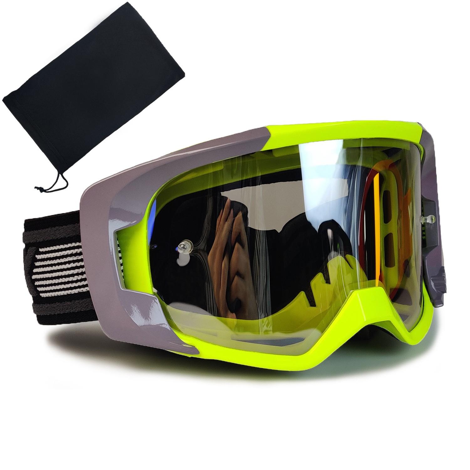 Off-Road Motorcycle Goggles: Protective, Anti-Dust & Anti-Fog for Harley Riding, Skiing, Snowboarding