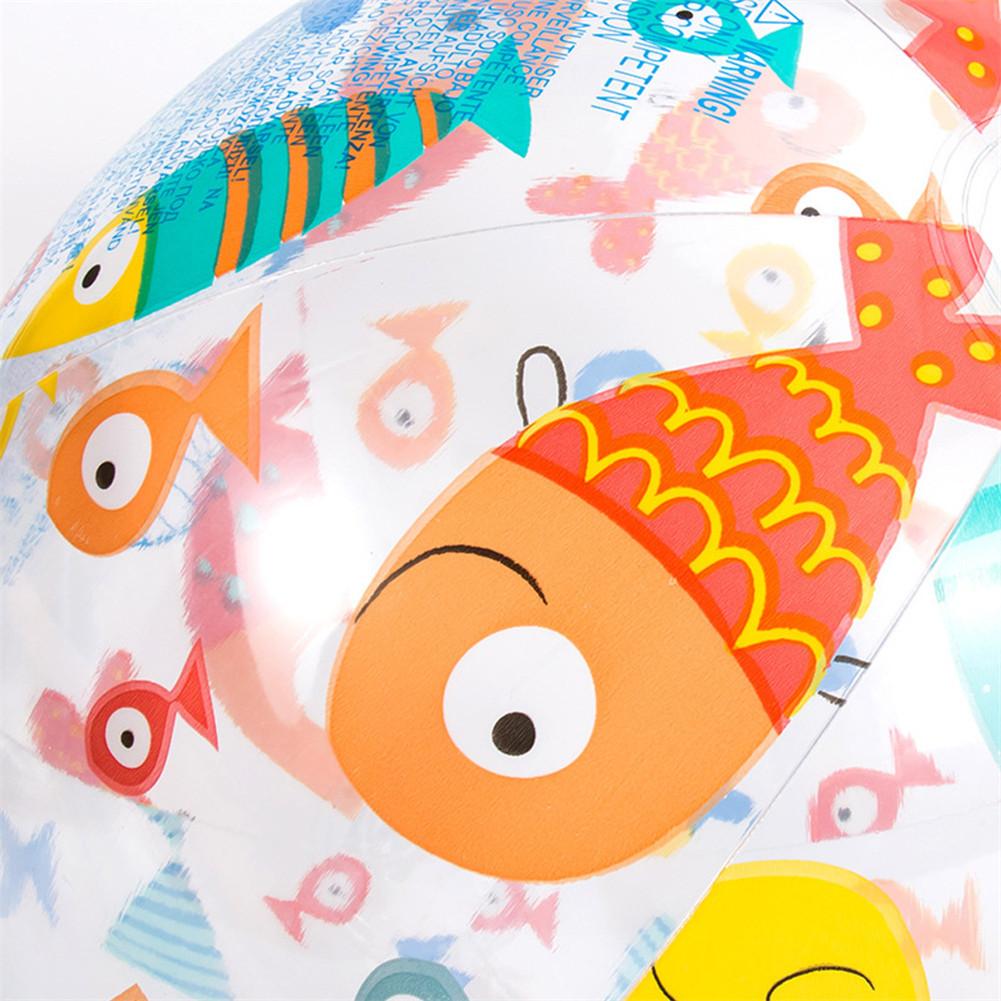 Children's Inflatable Water Ball Outdoor Swimming Toys PVC Inflatable Beach Ball Children's Toys Elastic Float Ball Interactive