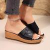 High Heels Platform Slippers Women Shoes Wedges Sandals Casual Beach Flip Flops Pumps Femme Slides Comfortable Summer Walking