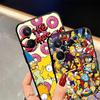The S-simpsons Phone Cover Case for Realme C21 Nazro 50 50i P3 Ultra 11 Pro C33 C35 C53 C55 12 14 GT Master Neo2 C25 C15 C12