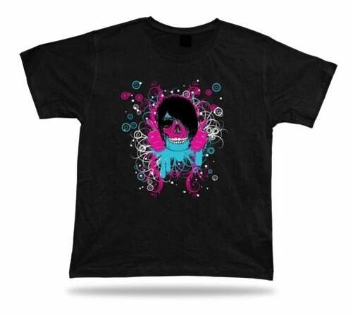 Emo Punk Skeleton Skull Thumbs Up Cool Modern Awesome Tshirt Tee Stylish Design