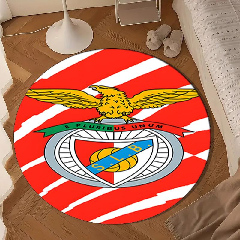 Football Club Eagle Round Rug for Livingroom,Bedroom, Palyroom, Chair Rug, Area Rug, Circle Carpet, Large Size Fan Christmas Gift