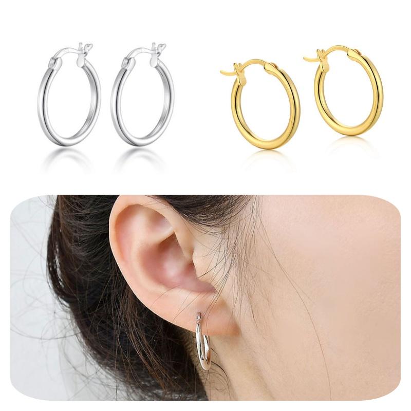 New Trendy Geometric Circle Earrings 2023 Spring Fashion Jewelry For Women