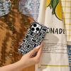 Maze Black Cat Phone Case for IPhone 17AIR 16E 16 15 14 13 12 11 17 Pro Max Plus Double-layer Back Cover