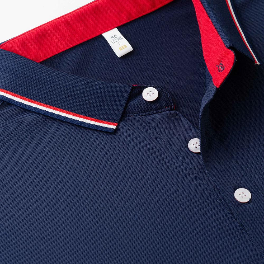 Summer New Quick Drying Moisture Wicking Polo Shirt Men's Business Leisure Embroidered Polo Shirt