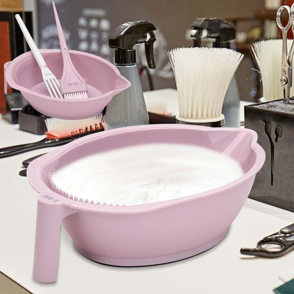 3PCS Anti-slip Professional Hair Dyeing Kit Hairdressing Hair Coloring Kit Barber