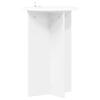 Plant Stand 2 pcs White Ø40 x 60 cm Engineered Wood