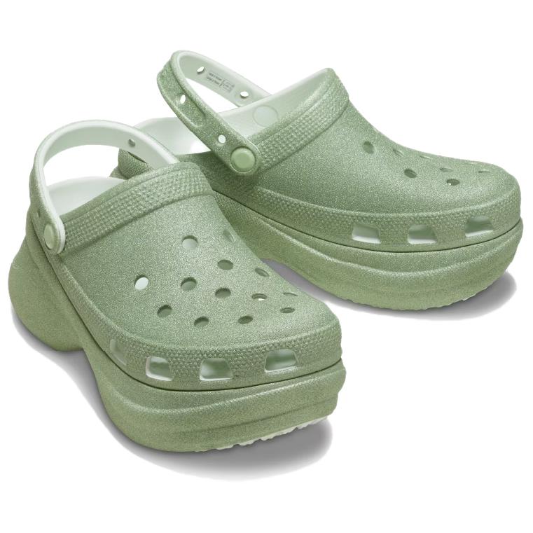 Crocs Bae Dřeváky Velryba Pohodlné Retro Ležérní Trendy Dřeváky Dámské dřeváky Zelené 207261-3YF