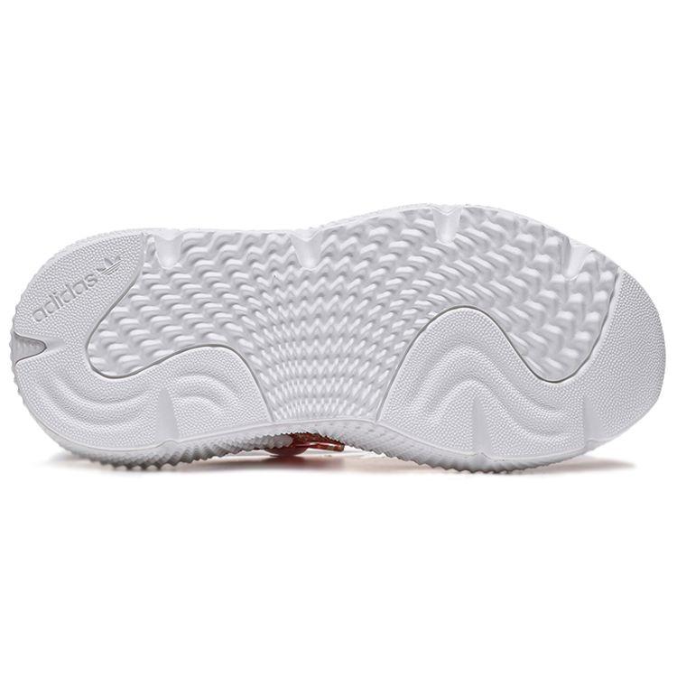 Adidas Originals Prophere Fabric Synthetic Leather Casual Slip-Resistant Durable Low-Top Lifestyle Shoes Women Sneakers White Red Yellow FV4542