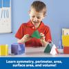 Learning Resources Folding Geometric Shapes(TM) Transparent 3D Shapes & Folding Diagrams LER 0921