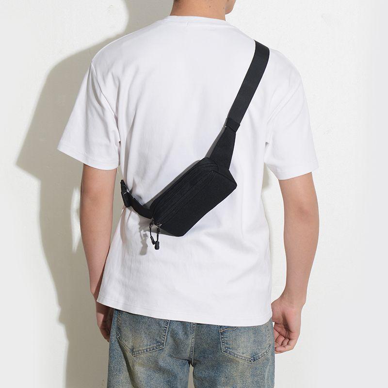 Men's Durable Construction Waist Bag: Sturdy, Small, and Ideal for Running