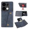 For Xiaomi Redmi Note 13 Pro 4G/Poco M6 Pro 4G Case with Card Slots Kickstand Leather+TPU Phone Cover