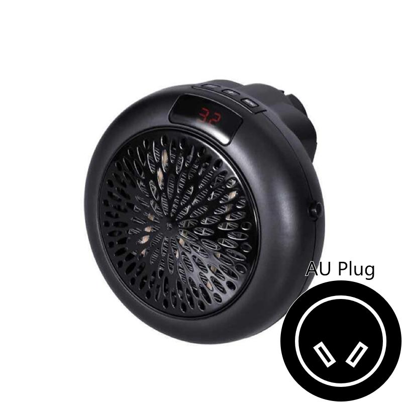 Portable 220v Mini Space Heater Wall-mounted Adjustable Constant Temperature Room Air Heater Timer Set Home Air Heater