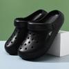 Hole shoes women's summer wear beach shoes lightweight half-pack heel sandals couple bag head drifting cool slippers