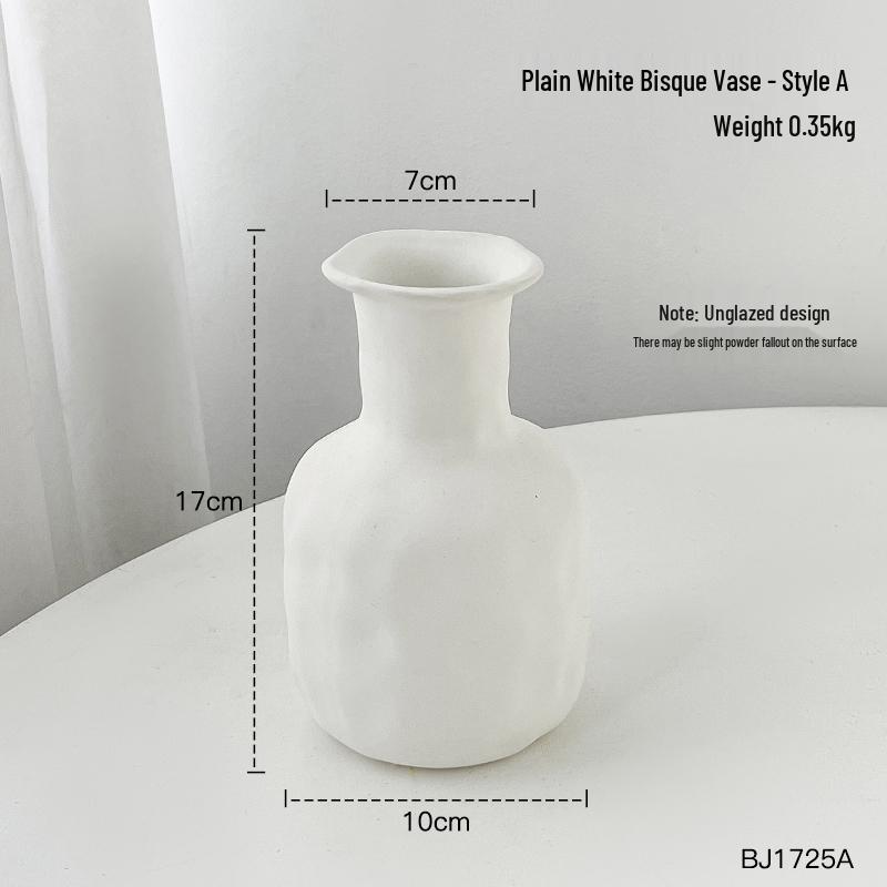 

Керамическая ваза в стиле ваби-саби: Мягкий, Стильный Декор для Гостиной, Ниши, ТВ-тумбы или Винного шкафа.