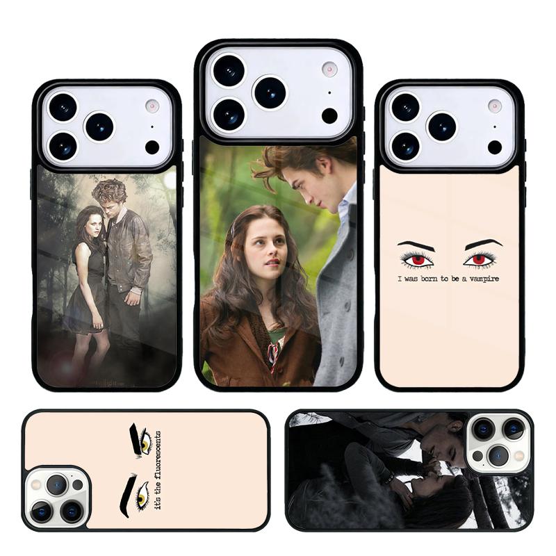 TV Twilight Bella Edward Phone Case For iPhone 17 AIR 16 Pro Max 15 14 Pro 11 12 13 Shockproof Silicone Cover